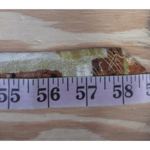 Ermenegildo Zegna Neck Tie Silk Music Abstract Art Formal Designer - Picture 8 of 10